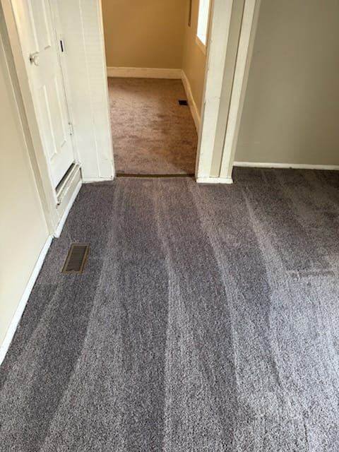carpet floor install done Homerix Inc Westfield Indiana