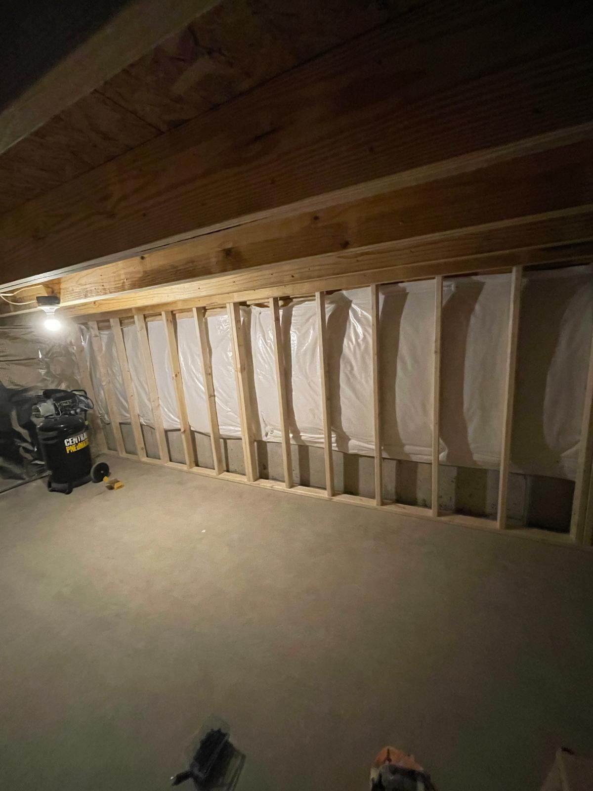 garage remodling before Homerix Inc Westfield Indiana