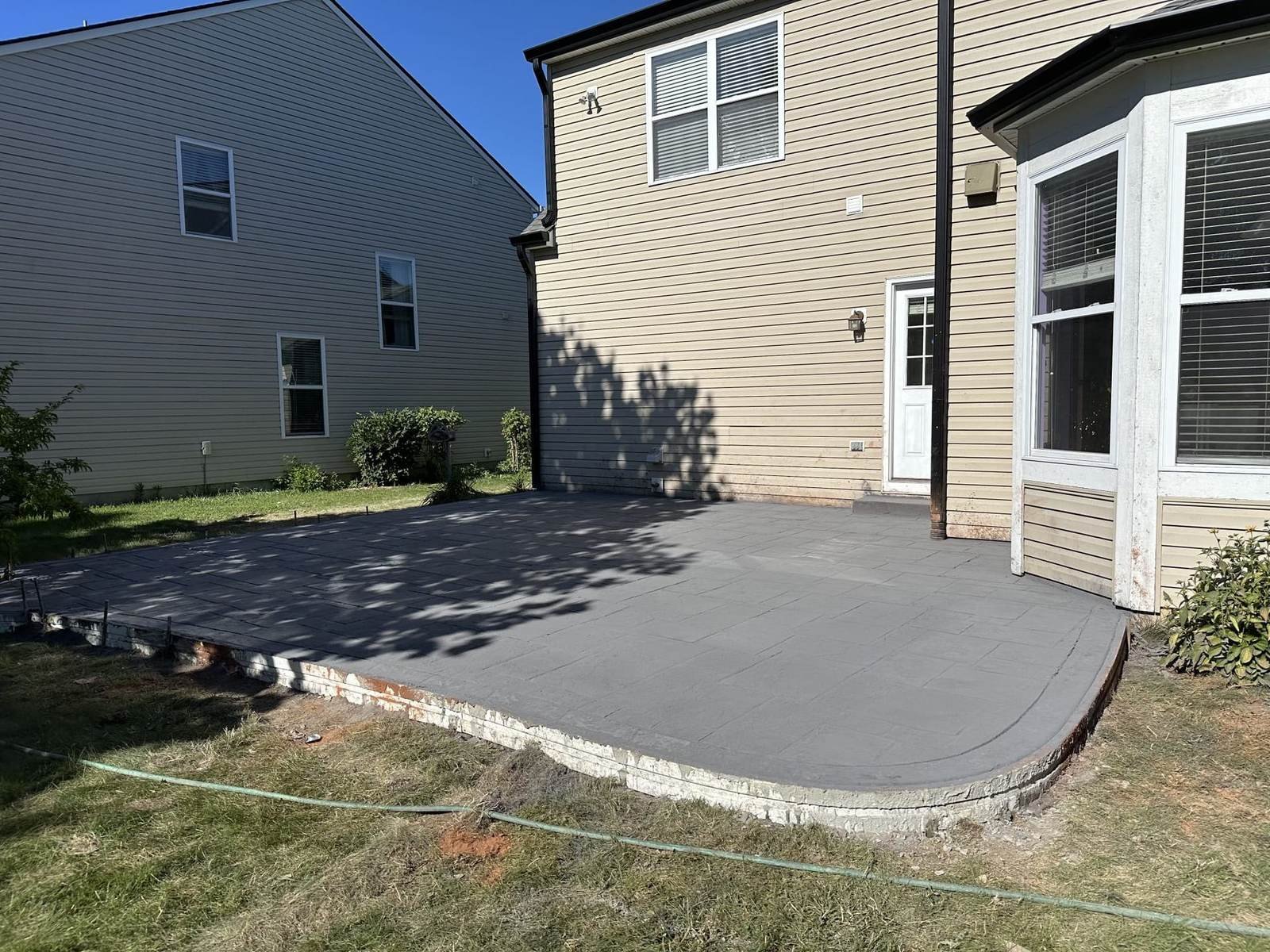 outside concrete job Homerix Inc Westfield Indiana