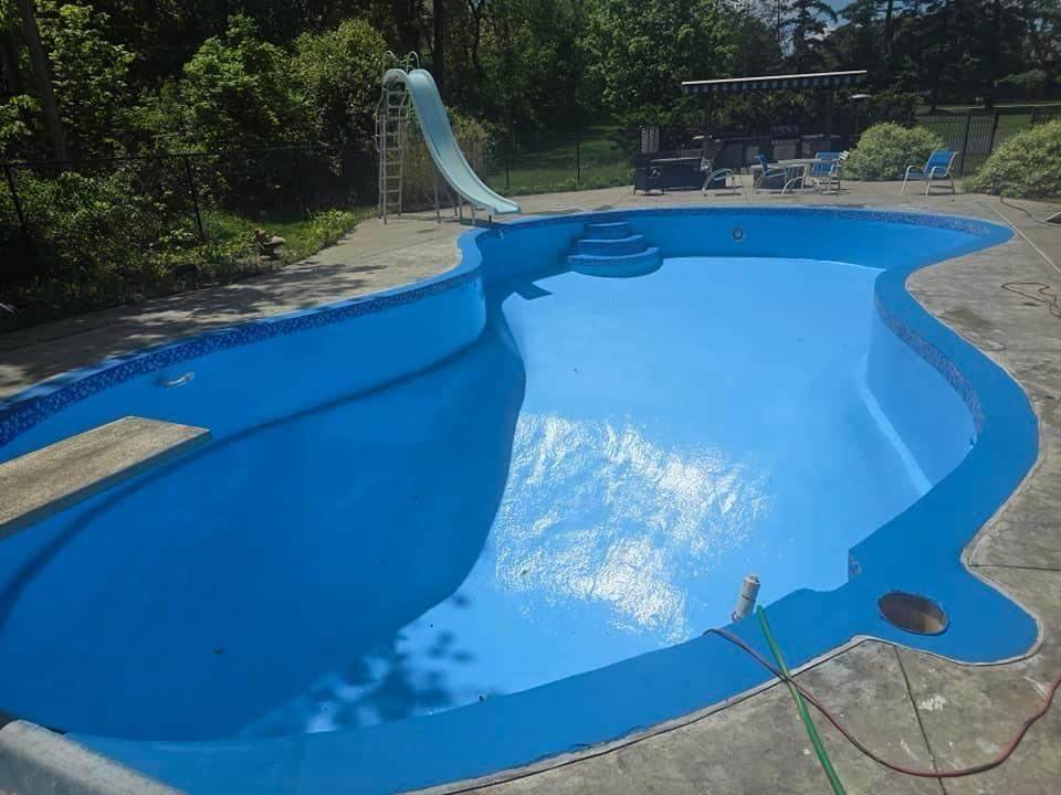 pool renuvation after done Homerix Inc Westfield Indiana