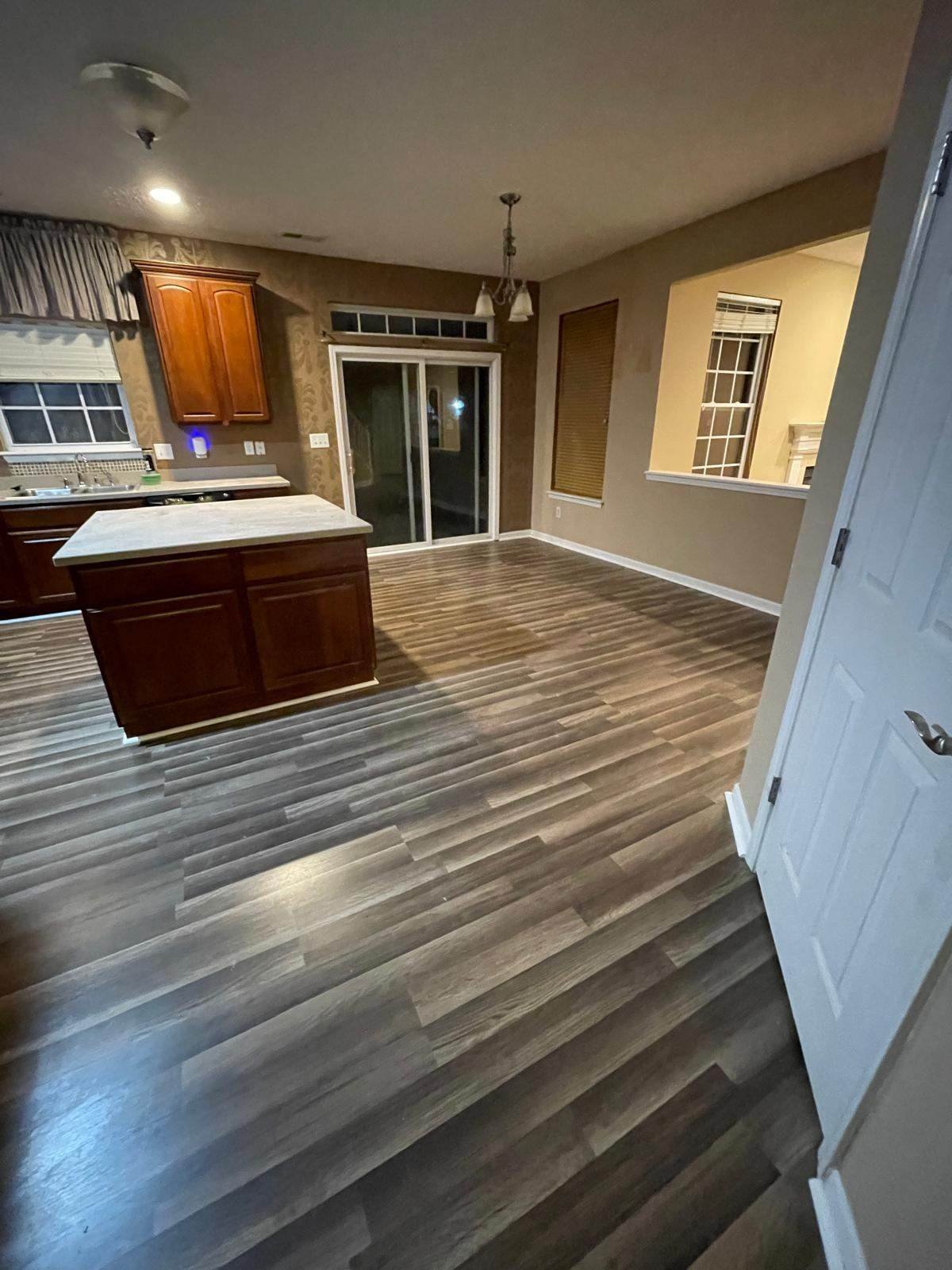tile floor wood install Homerix Inc Westfield Indiana